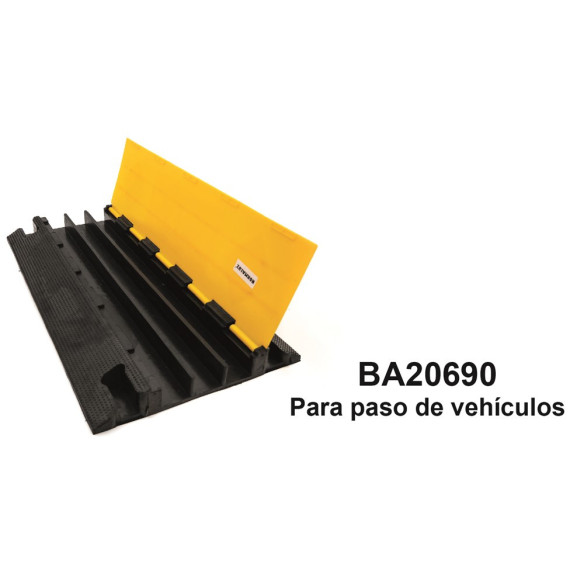 Cavo protettore del cavo BA20690 500 x 900 x 70 mm per passaggio del veicolo