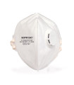 Vertical foldable mask with FFP3 NR valve against toxic dust SAFETOP