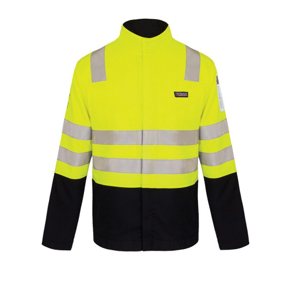 High visibility multiprotection jacket ARAPRO PLUS SAFETOP