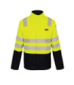 High visibility multiprotection jacket ARAPRO PLUS SAFETOP