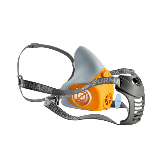 VULCANO buccal-nasal semi-mask for two SAFETOP filters.