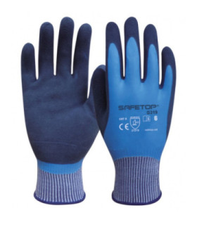 Wasserdichter Latex-Handschuh mit poröser Handfläche RAINSOFT SAFETOP