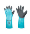 Food and chemical nitrile glove + 100º FLEXTRIL coated