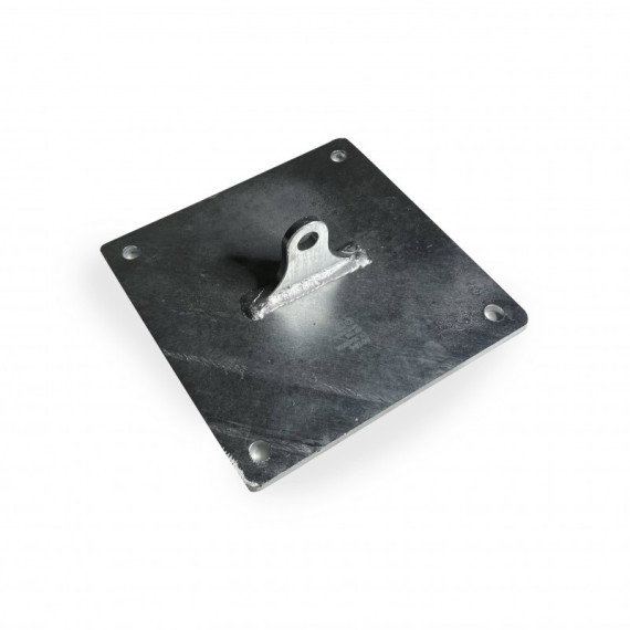 Galvanized S275JR steel square anchor SAFETOP