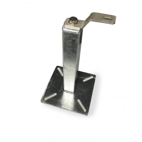 Anchor with base and stainless steel post SAFETOP