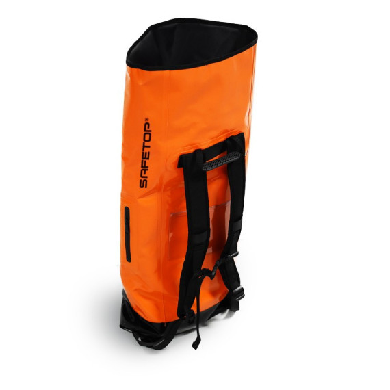 Bolsa de malla de PVC naranja y negro para equipo SAFETOP