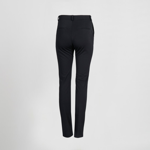 Damenhose Cross Elastik in Schwarz, atmungsaktiver PUNTO INTERLOCK Stoff UNIFORMES GARY'S 700021