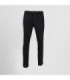 Calças de homem Cross Elastik na cor preta, tecido de PONTO INTERLOCK respirável UNIFORMES GARY'S 700018.