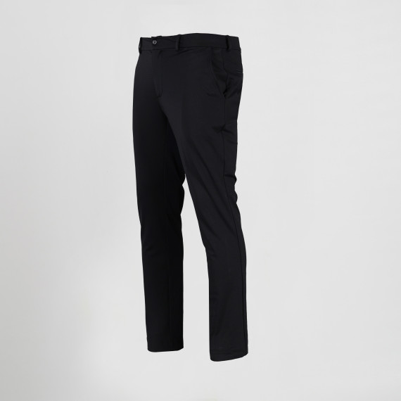Pantalon homme Cross Elastik en couleur noire, tissu en PUNTO INTERLOCK respirant UNIFORMES GARY'S 700018.