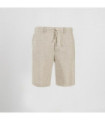 Bermuda de hombre con goma en la cintura, bolsillos corte francés, tela plana UNIFORMES GARY'S 700022
