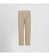 Damenhose für die Gastronomie mit umgeschlagenem Saum, beige und moosgrün, Stoff BAMBULA UNIFORMES GARY'S 700033