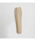 Damenhose für die Gastronomie mit umgeschlagenem Saum, beige und moosgrün, Stoff BAMBULA UNIFORMES GARY'S 700033