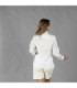 Guayabera da donna con colletto a camicia, tasche e maniche lunghe in tessuto piano SUMATRA UNIFORMES GARY'S 210014