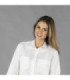 Guayabera da donna con colletto a camicia, tasche e maniche lunghe in tessuto piano SUMATRA UNIFORMES GARY'S 210014