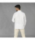 Guayabera para homem com colar mao, mangas longas e bolsos, tecido de linho e algodão BORNEO UNIFORMES GARY'S 210003