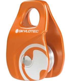 Polia de corda de alumínio alojada em rolamentos aa kN Mini Roll SKYLOTEC