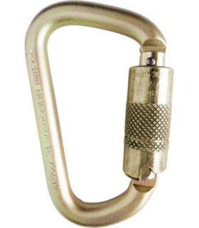 Steel carabiner with Tri Lock safety 20 mm SKYLOTEC
