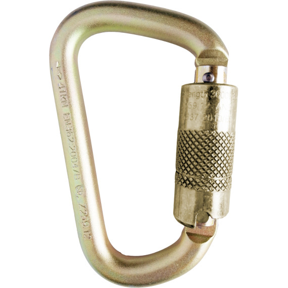 Stahlkarabiner mit Tri Lock-Sicherheit 20 mm SKYLOTEC
