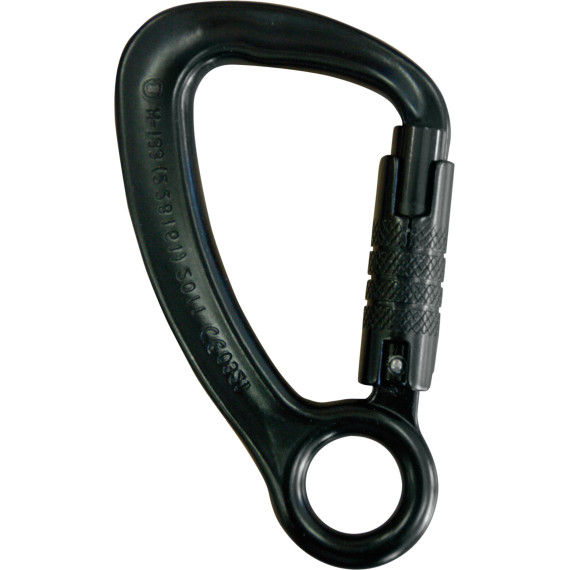 Aluminum carabiner Stak 22 mm SKYLOTEC