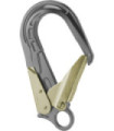 Sicherheitskarabiner Fs 64 mm aus Aluminium und Stahl One-Hand SKYLOTEC
