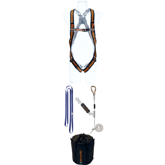 Fall protection kit with multipurpose harness CS 2 SKYLOTEC