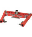 Base portable Jackpod Base Bolt On Flange JP-003-2