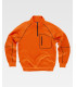 Sweatshirt with High Visibility Zipper C9810
