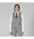 Gilet da lavoro donna con fibbia in tessuto Cheviot GARY'S