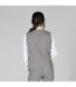 Gilet da lavoro donna con fibbia in tessuto Cheviot GARY'S