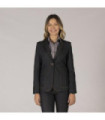 Jaqueta de trabalho feminina com botão Trender em jeans stretch GARY'S