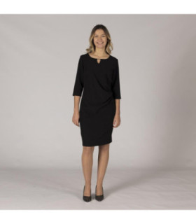 Robe drapée de style moderne pour l'hospitalité et le bureau