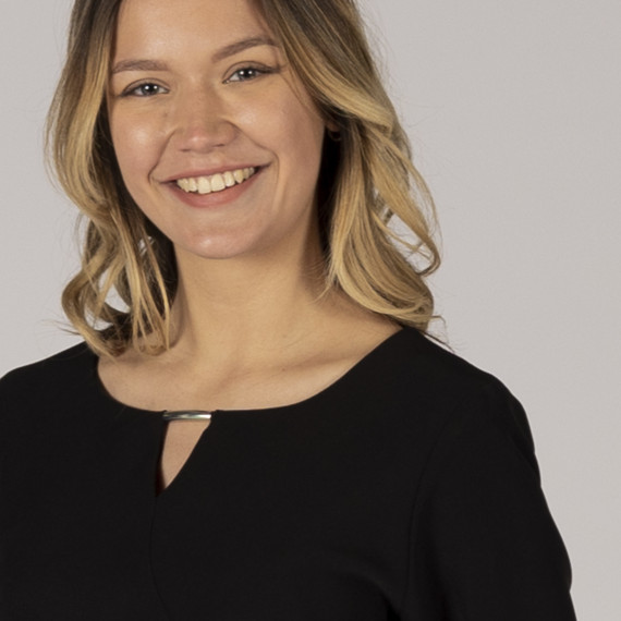 Robe drapée au style moderne pour l'hôtellerie et le bureau GARY'S