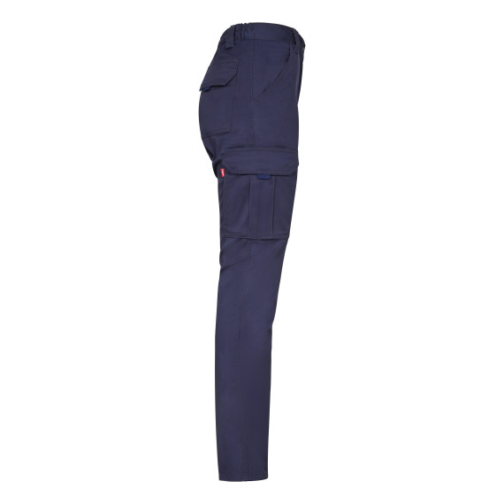Pantaloni da donna per magazzino con tasche e elastico in vita, tessuto stretch VELILLA 103002SW