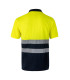 High visibility bicolor basic polo short sleeve VELILLA Series 305504