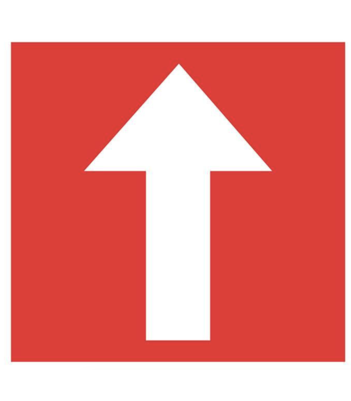 Distress sign Mandatory direction up arrow COFAN