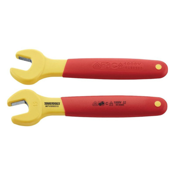 Insulated open-end wrench MPV600515 - 15 MM TENGTOOLS