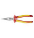 Curved Semi-Round Nose Pliers Insulated 210mm TENGTOOLS