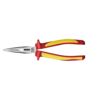 Alicate de Boca Semirredonda Curva Isolado 210mm TENGTOOLS