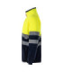 Bicolor hochsichtbare Winterjacke aus Fleece VELILLA Serie 183