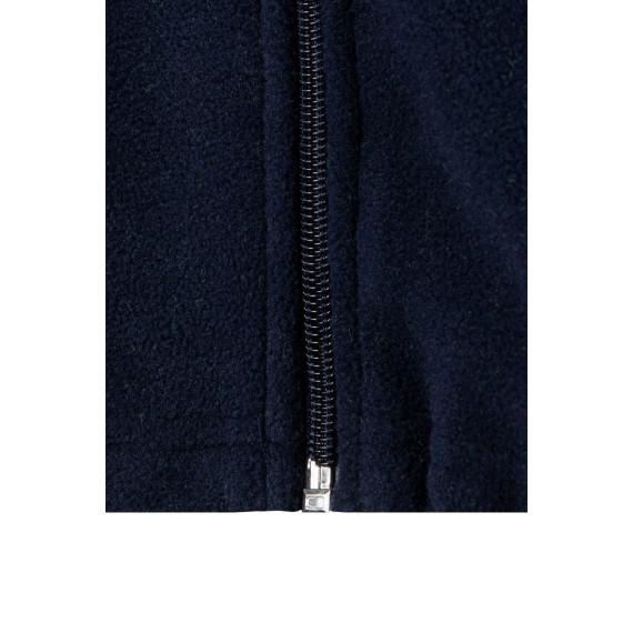 Bicolor high visibility jacket for winter in fleece fabric VELILLA Series 183