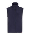 Fleece vest with pockets in microfiber fabric in various colors VELILLA Series 105905