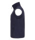 Fleece vest with pockets in microfiber fabric in various colors VELILLA Series 105905