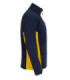 Veste Soft Shell bicolore pour uniforme d'entreprise en tissu polyester VELILLA Série 106004