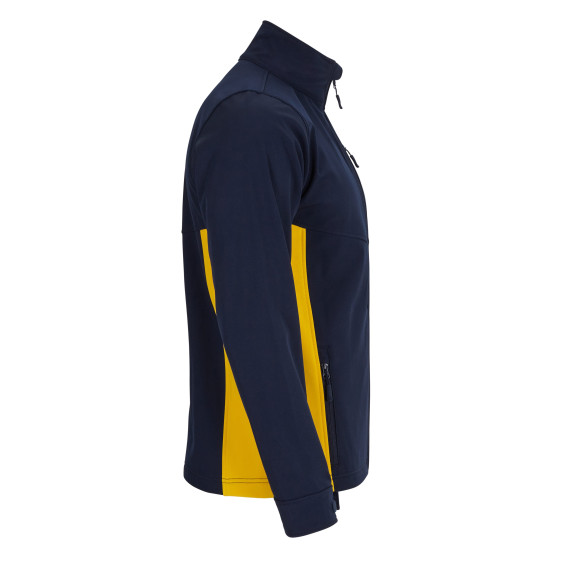 Bicolor Soft Shell für Unternehmensuniformen aus Polyestergewebe VELILLA Serie 106004