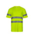 Kurzarm-High-Visibility-T-Shirt mit reflektierenden Streifen am Oberkörper und an den Ärmeln aus Baumwolle VELILLA Serie 305612