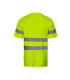 Kurzarm-High-Visibility-T-Shirt mit reflektierenden Streifen am Oberkörper und an den Ärmeln aus Baumwolle VELILLA Serie 305612