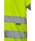 Kurzarm-High-Visibility-T-Shirt mit reflektierenden Streifen am Oberkörper und an den Ärmeln aus Baumwolle VELILLA Serie 305612