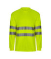 High Visibility long sleeve cotton t-shirt. Series 305614
