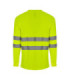 Camiseta manga larga y cuello redondo de Alta Visibilidad de algodón y poliéster transpirable VELILLA Serie 305614