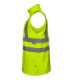 Chaleco soft shell alta visibilidad con cierre central y tejido triple capa VELILLA Serie 305905